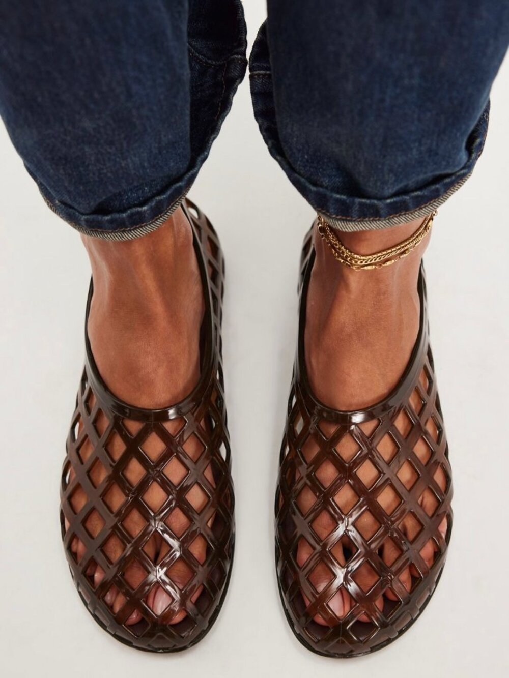 Jeffrey Campbell Jamie Jelly Flats - Size 7